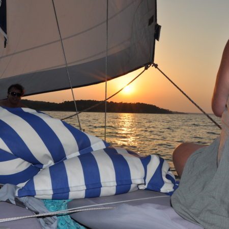 Sunset Boat trip Athitos
